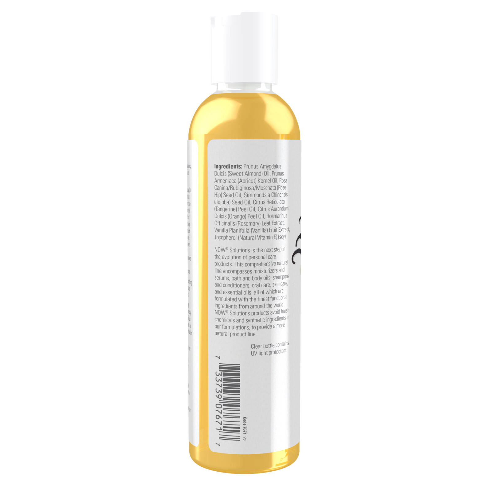 NOW Refreshing Vanilla Citrus Massage Oil – 8 fl oz Skin Rejuvenating Blend