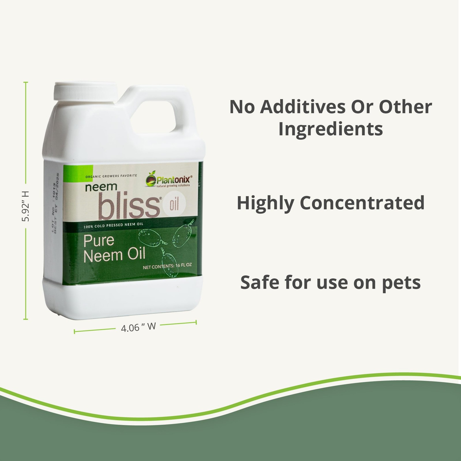 Organic Neem Bliss 100% Pure Cold Pressed Neem Seed Oil 32oz,Best Quality,Proven