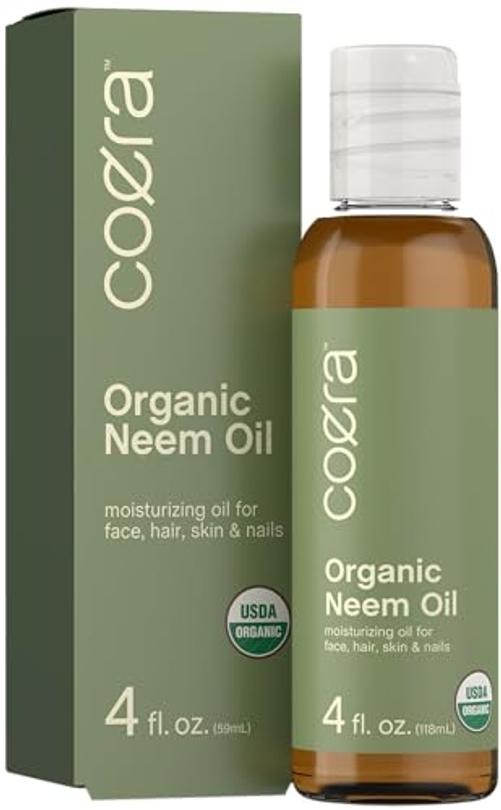 Neem Oil for Skin Hair & Nails | 4 fl oz | Certified 4 Fl Oz (Pack of 1)