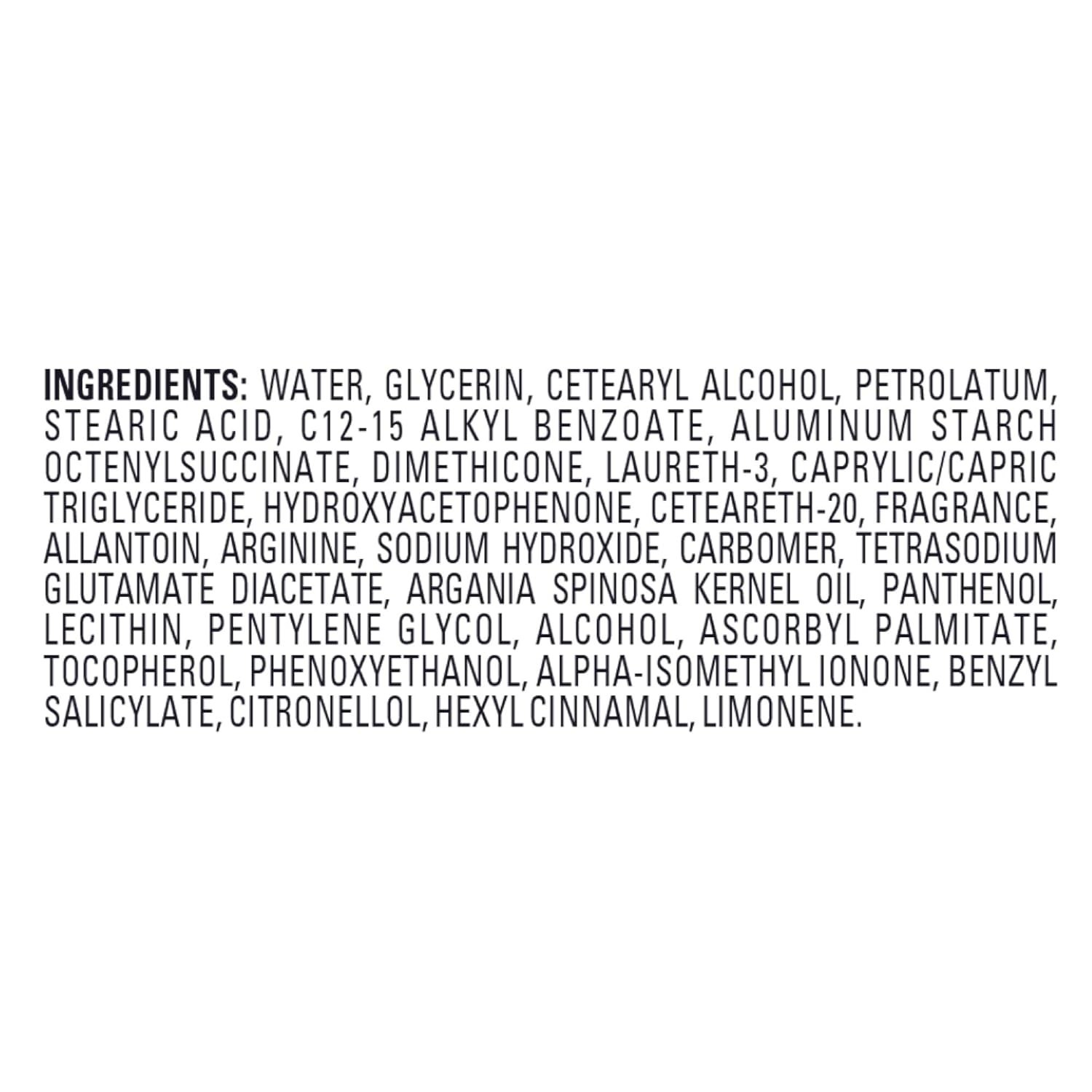Jergens Deep Restoring Argan Oil Moisturizer, 16.8 Fl Oz (Pack of 1), White