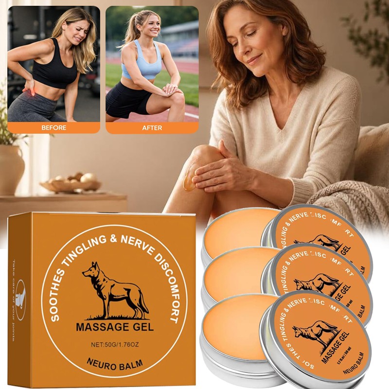3PCS Neuro Balm, Joint Care Soothing Cream,Herbal Cooling Soothing Cream